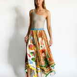 Paradiso Silk Scarf Skirt