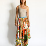 Paradiso Silk Scarf Skirt