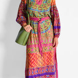 Es Canar Maxi Smock Dress