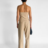 Wool Bustier & Pant Set