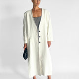 Side Slit Long Coat