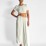 Rolled Up Tee Dress