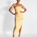 Carmen Draped Gown