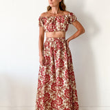 Valetta Top & Maxi Skirt Set