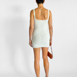 Triomphe Crochet Bustier Mini Dress - Spring Runway 2023