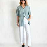 Silk Button Up Shirt