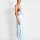 Ade-Rib Plisse Pleated Skirt