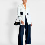 Contrast Cut Out Blazer