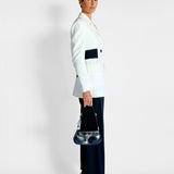 Contrast Cut Out Blazer