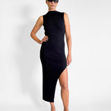 Cut Away Knit Dress