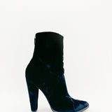 Velvet Ankle Boots