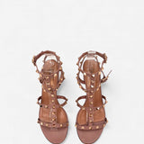 Garavani Rockstud Leather Sandals