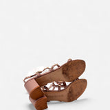 Garavani Rockstud Leather Sandals