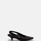 Square Toe Sling Back Heel