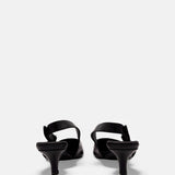 Square Toe Sling Back Heel