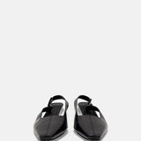 Square Toe Sling Back Heel