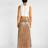 Bianca Sequin Maxi Skirt