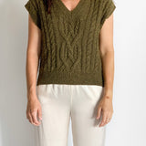 Aran Knit Vest