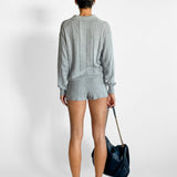 La Knit Polo Set