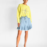 Tulsi Denim Mini Skirt