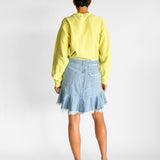 Tulsi Denim Mini Skirt