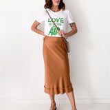 Stella Silk Skirt