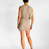 Etwina Gingham Mini Dress
