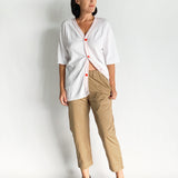 Short Sleeve Cotton Cardigan