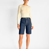 Camichael Long Denim Short