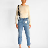 Benny Cropped Flare Jean