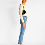 Benny Cropped Flare Jean
