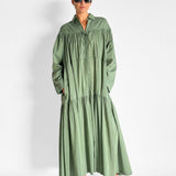 Tiered Drawcord Dress