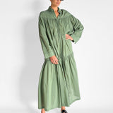 Tiered Drawcord Dress