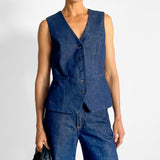 Jasmine Long Vest