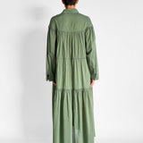 Tiered Drawcord Dress