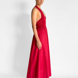 Plunge Neck Dress