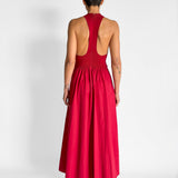 Plunge Neck Dress