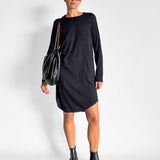 Long Sleeve Scoop Dress