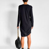 Long Sleeve Scoop Dress