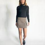 Merino Detached Collar Knit Top