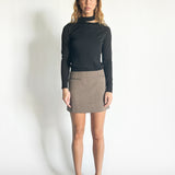 Merino Detached Collar Knit Top