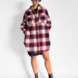 Gabrion Checked Wool Coat