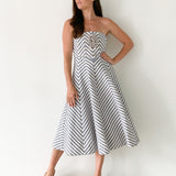 High Tide Laced Midi Dress