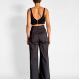 High Waist Wide Leg Pant