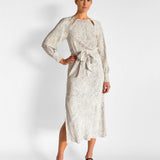 Silk Midi Dress