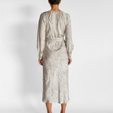 Silk Midi Dress