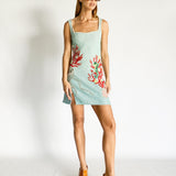 Into The Ocean Embellished Mini Dress