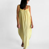 Group Silk Cotton Maxi Dress