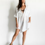 Cotton Shirt Dress