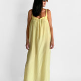 Group Silk Cotton Maxi Dress